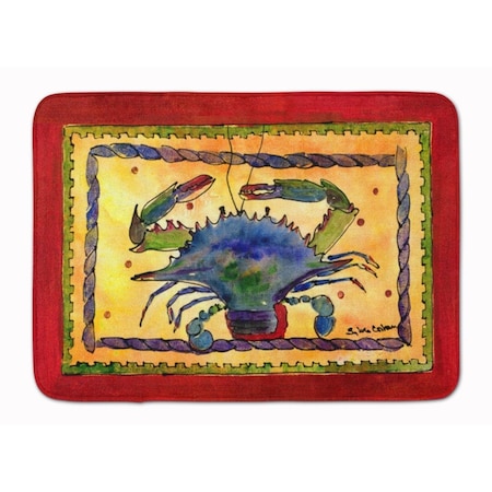 Carolines Treasures Crab Machine Washable Memory Foam Mat 8056-RUG